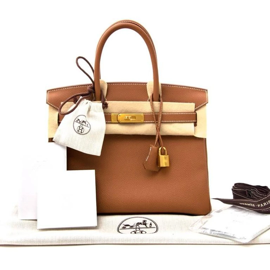Birkin 30 Togo Gold