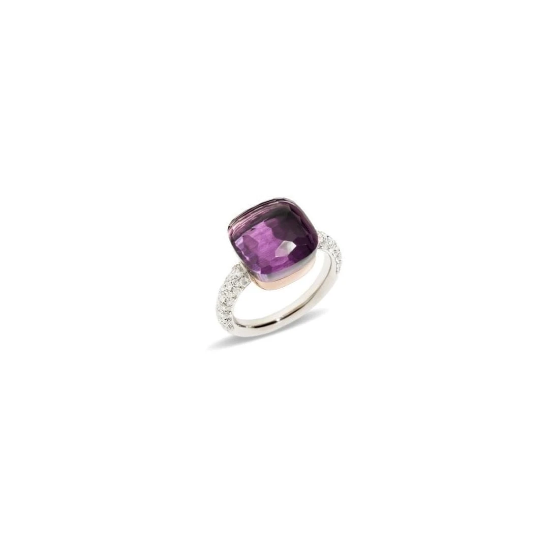 Anello Nudo Ametista